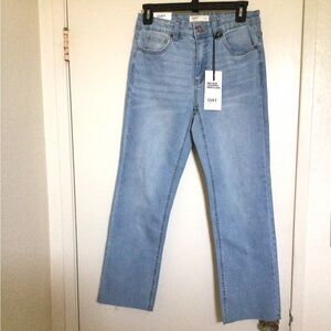 OAT New York Mid-Rise Ankle Jeans